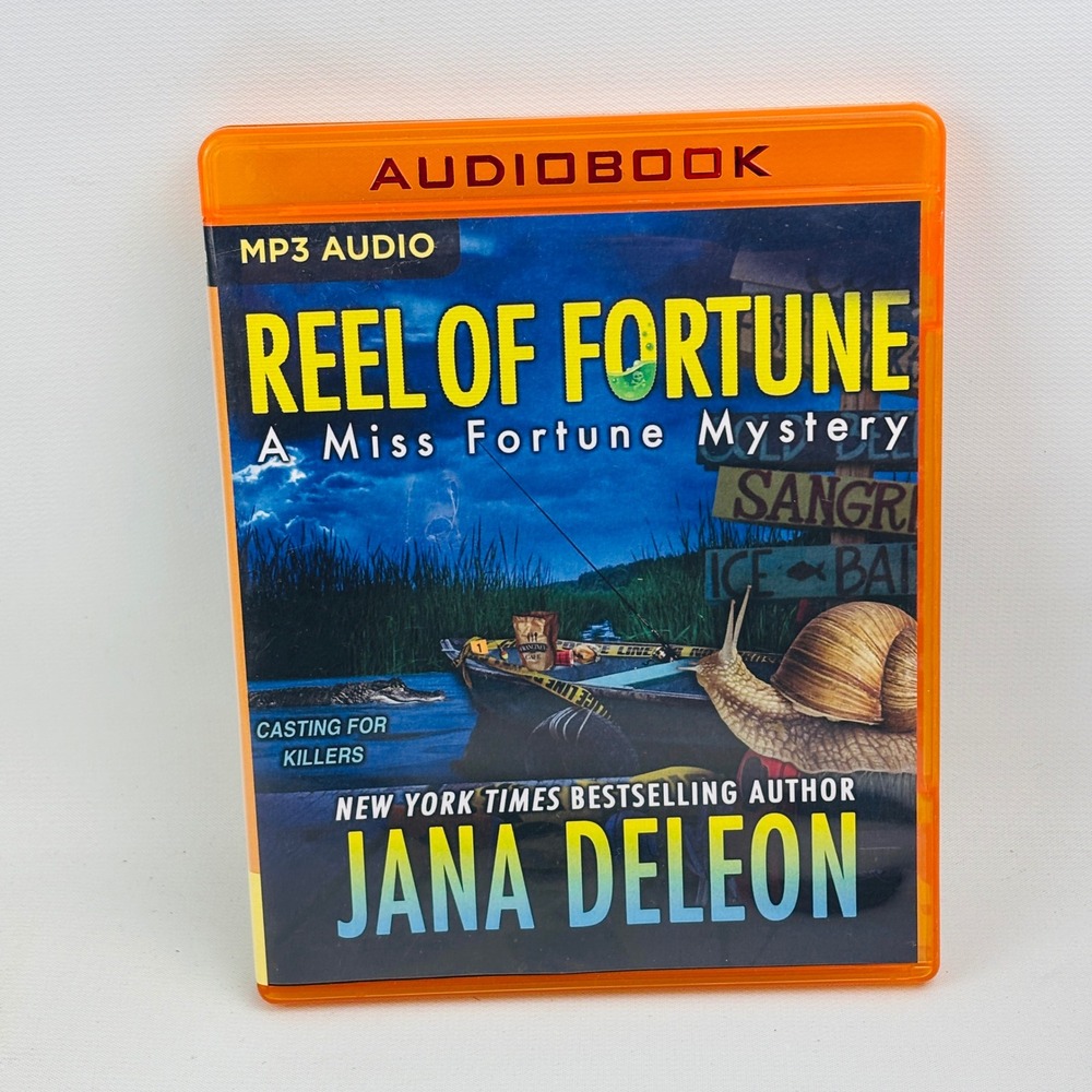 Reel‎ of Fortune Miss Fortune Series Mystery Audiobook Jana DeLeon MP3 CD